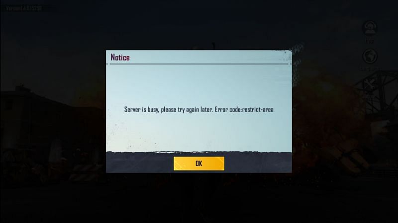 &quot;Server is busy, please try again later&quot; error in Battlegrounds Mobile India