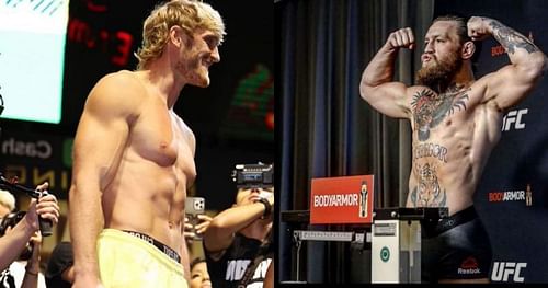 Logan Paul (L) and Conor McGregor (R). (Image courtesy: @thenotoriousmma on Instagram)