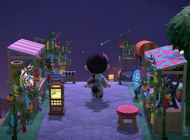 Tanabata festival in Animal Crossing: New Horizons (Image via Reddit)