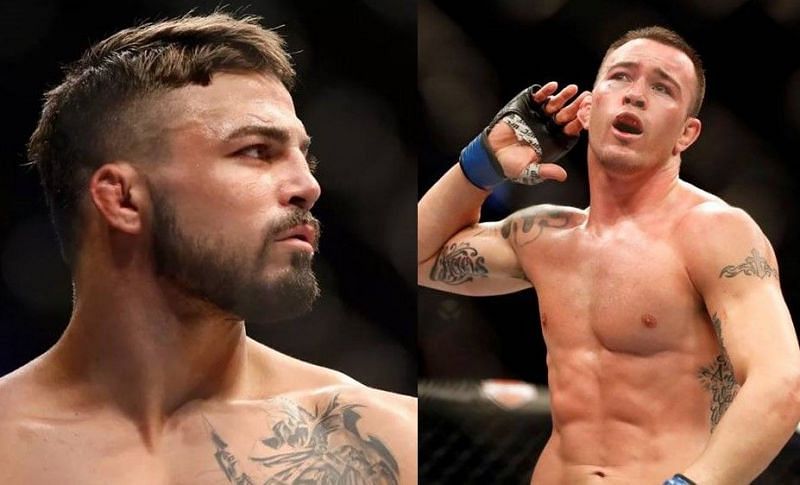 Mike Perry (left); Colby Covington (right)