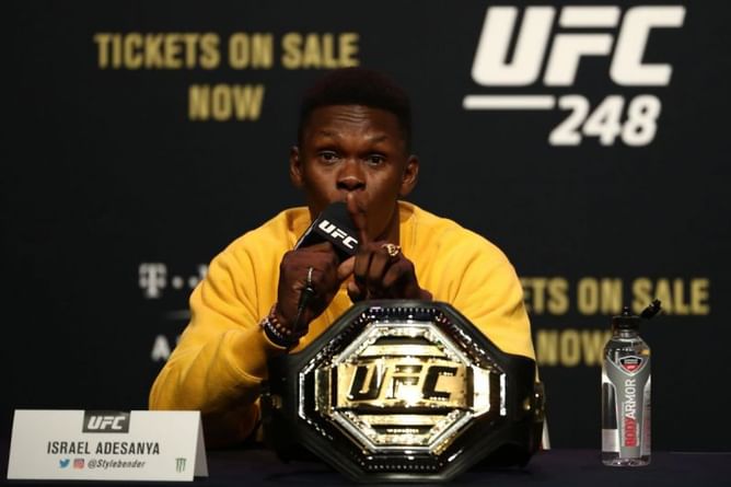 "Not a toy you pass around!" - Israel Adesanya slams fans for being disrespectful to fighters ahead of UFC 263