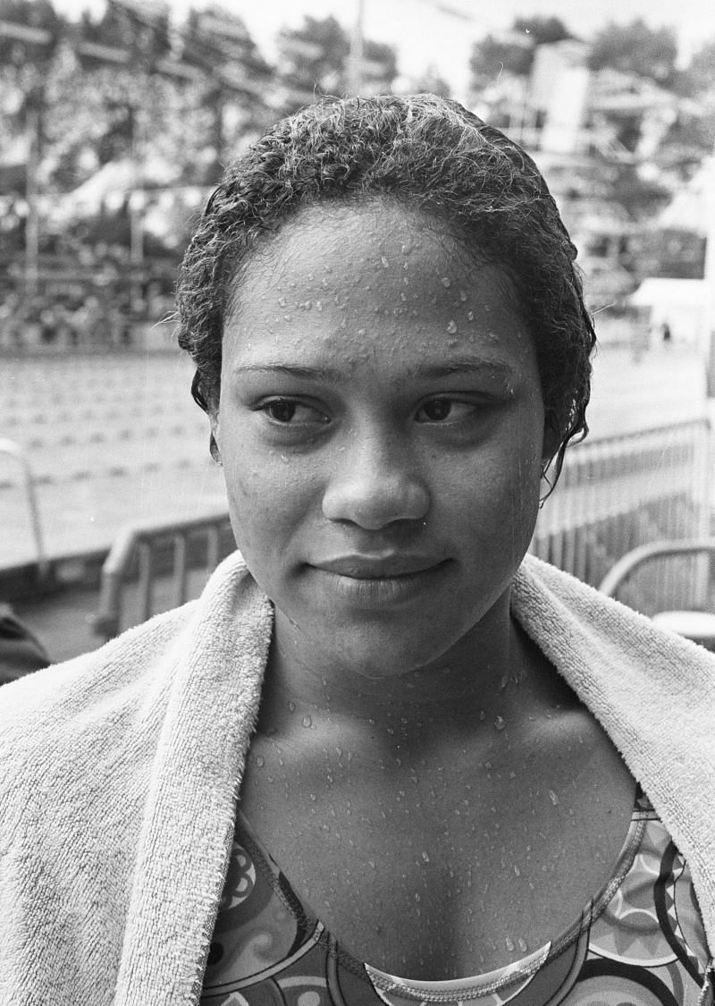 Enith Brigitha, first black swimmer to win an Olympic medal