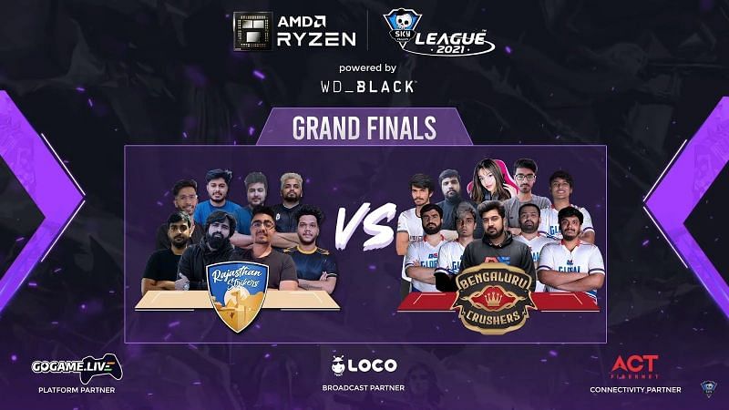 The Skyesports Valorant League 2021 comes an end with the grand final being played (Image via Skyesports Valorant League 2021)