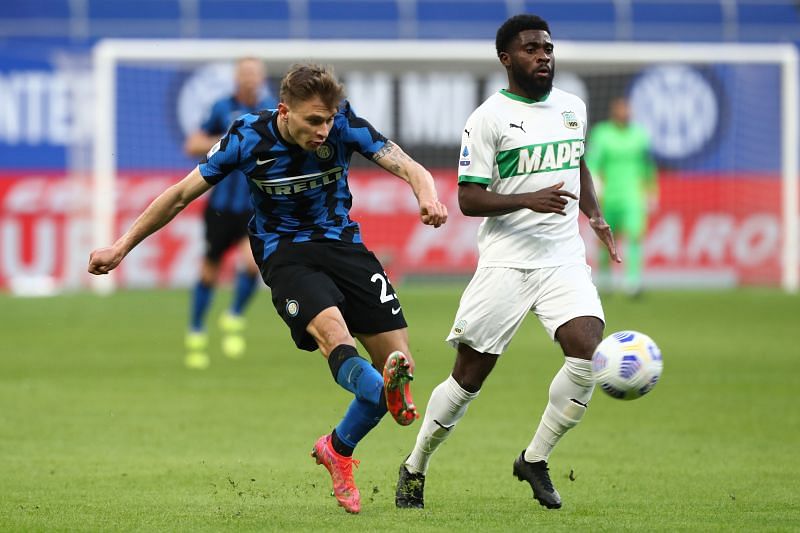 Barella is the engine of Inter Milan's midfield. (Photo by Marco Luzzani/Getty Images)