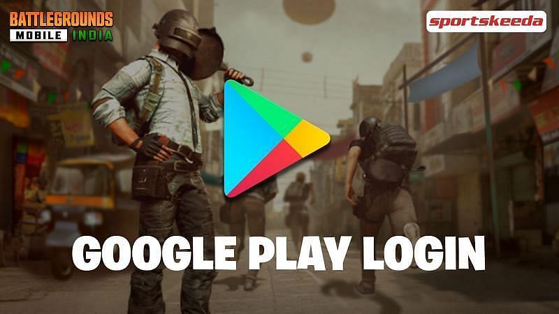 Battlegrounds Mobile India login via Google Play (Image via Sportskeeda)