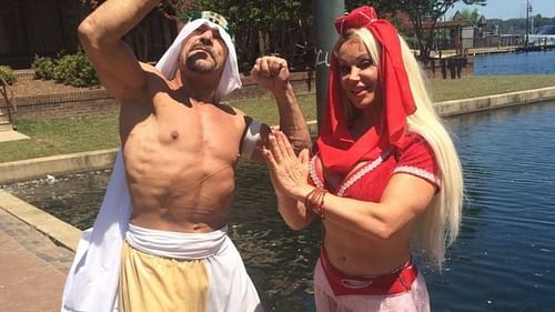 Melissa Coates with Sabu