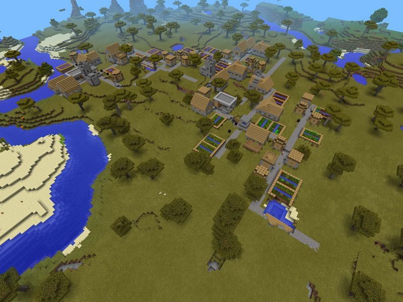 5 Best Minecraft Bedrock Seeds For Big Villages 1766