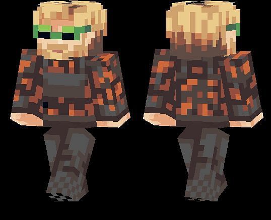 PewDiePie Minecraft skin (Image via MCPE DL)