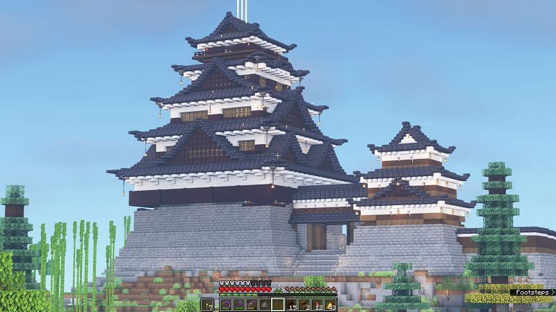 A japanese castle (Image via u/fec3000 on Reddit)