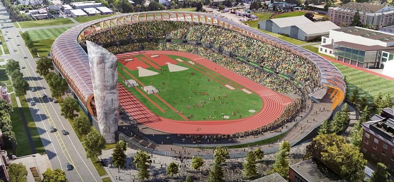 Hayward Field has already hosted six Olympic trials