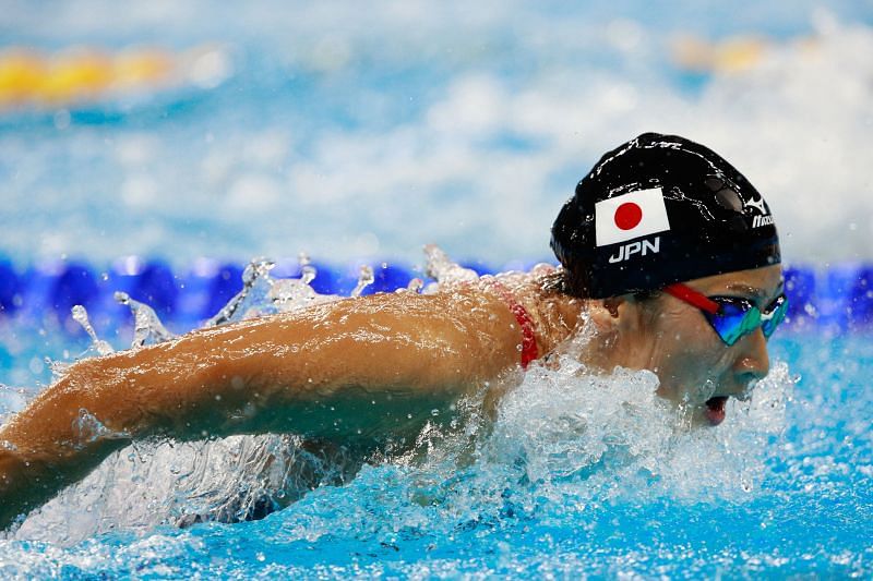 Rikako Ikee at Rio Olympics 2016