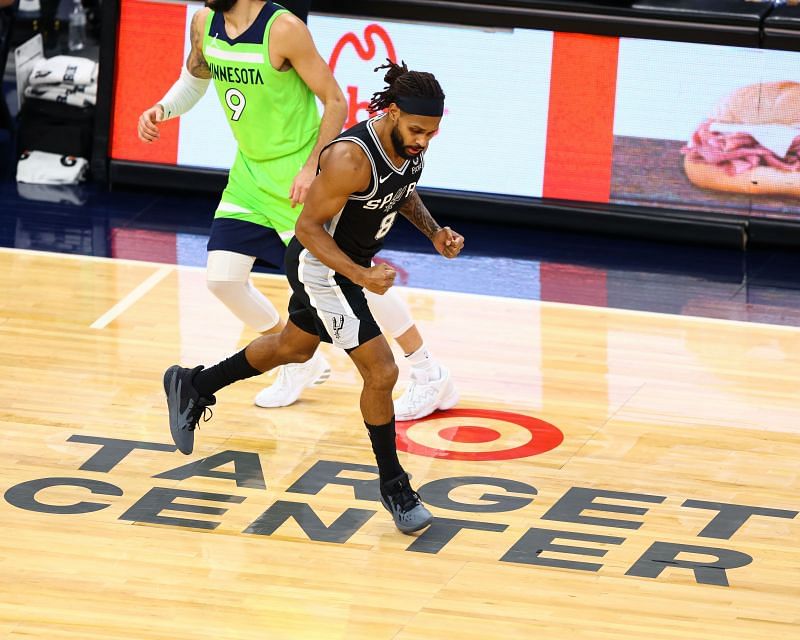 San Antonio Spurs backup guard Patty Mills