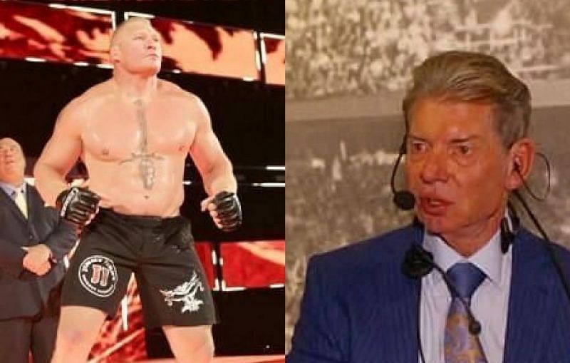 Brock Lesnar; Vince McMahon