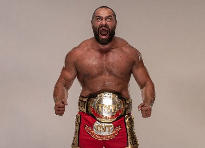 AEW TNT Champion Miro takes a shot at WWE RAW Superstar