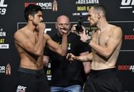 UFC 259 Blachowicz v Adesanya: Weigh-Ins