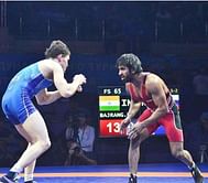 Bajrang Punia fights off injury scare