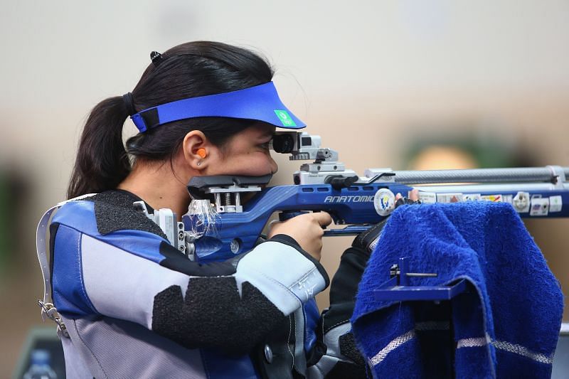 Apurvi Chandela will be in action later today