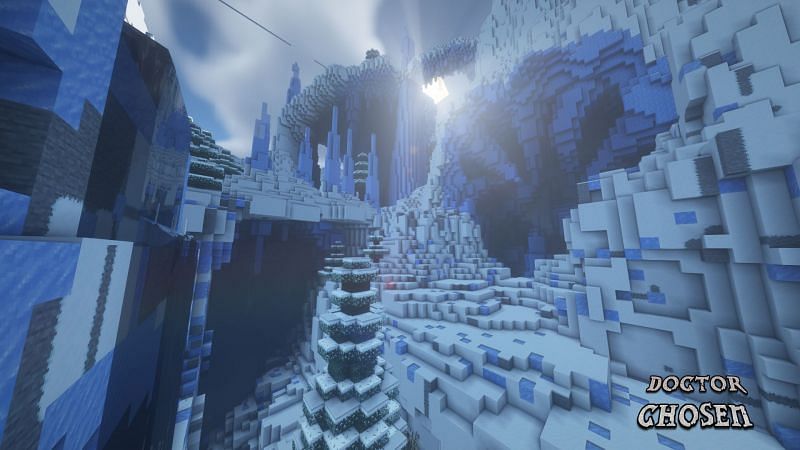 Crystal Avalanche (Image via DoctorChosen) Image via MinecraftMaps