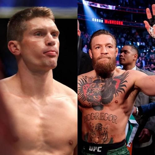 Stephen Thompson (L) and Conor McGregor (R). 