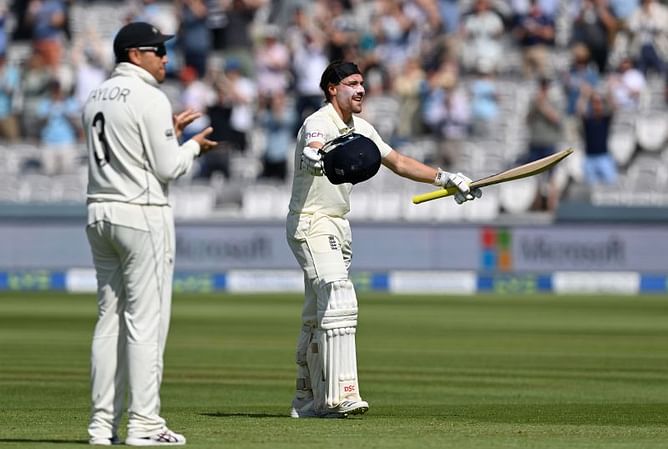 England's Rory Burns might just have turned over a new leaf