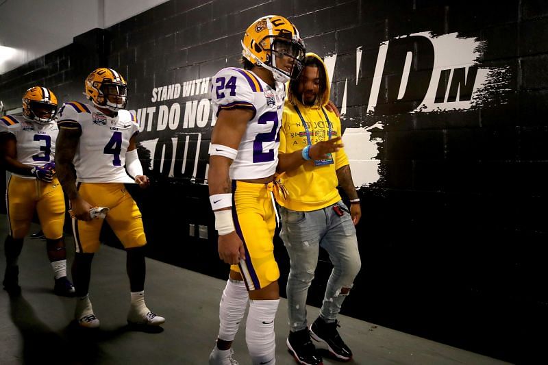 College Football Playoff Semifinal at the Chick-fil-A Peach Bowl - LSU v Oklahoma