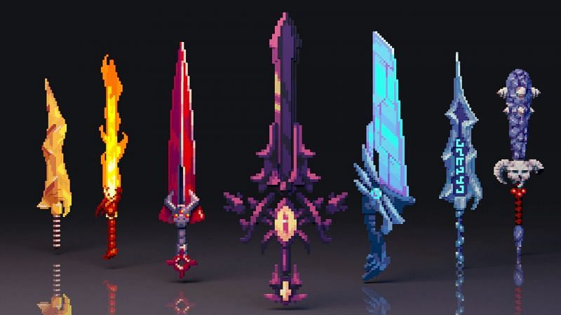 Nongfu&#039;s 3D Weapons texture pack (Image via CurseForge)