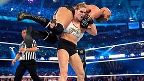 Where is Ronda Rousey right now?