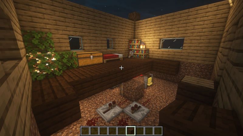 Hiding the Redstone (Image via Minecraft)