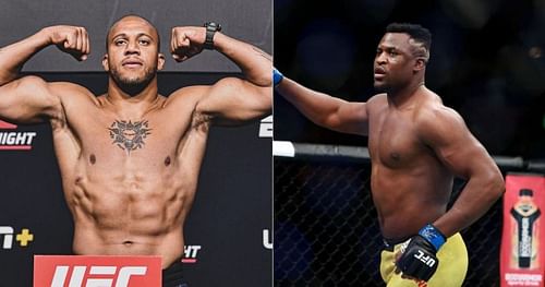 Ciryl Gane (left) and Francis Ngannou (right) [Image Courtesy: Ciryl Gane's Instagram]