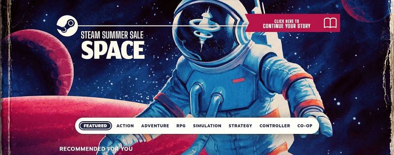 Top 5 space game deals of Steam Summer Sale 2021 (Image by Steam)