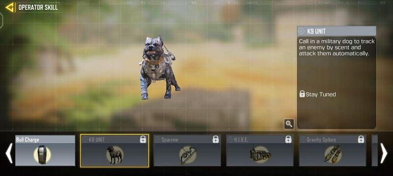 A K9 unit in MP Mode (Image via Activision)