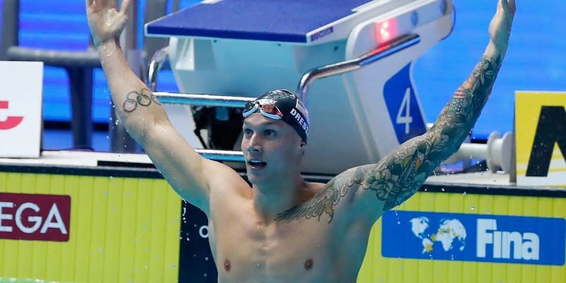 Caeleb Dressel is the world record holder in 100m Butterfly