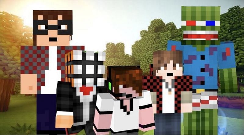 famous minecraft youtubers