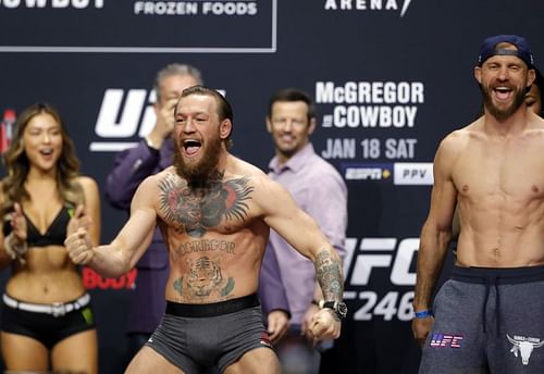 UFC 246 McGregor v Cowboy: Weigh-Ins