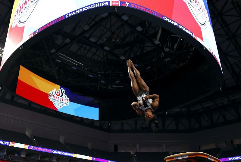 Simone Biles at the US Gymnastics Championships