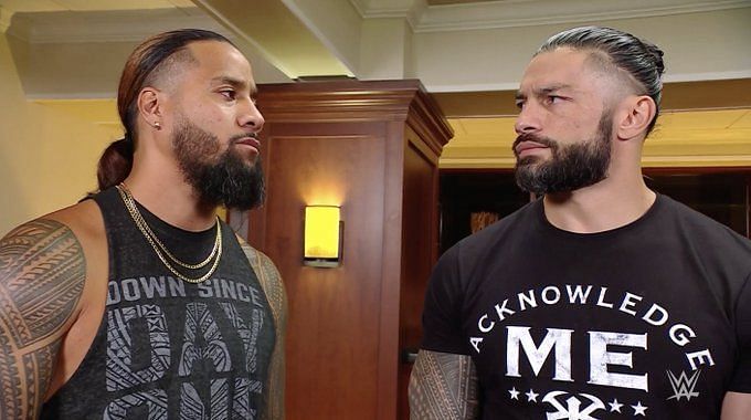 Jimmy Uso and Roman Reigns