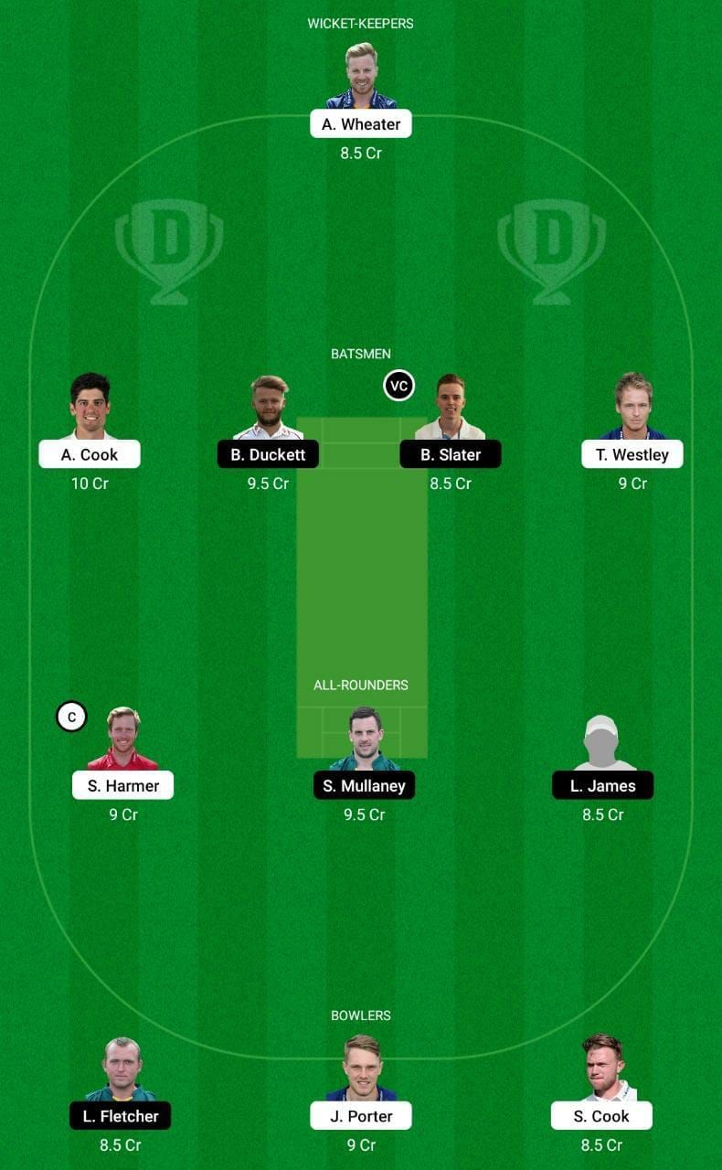 ESS vs NOT Dream11 Fantasy Tips - English Test County Championship