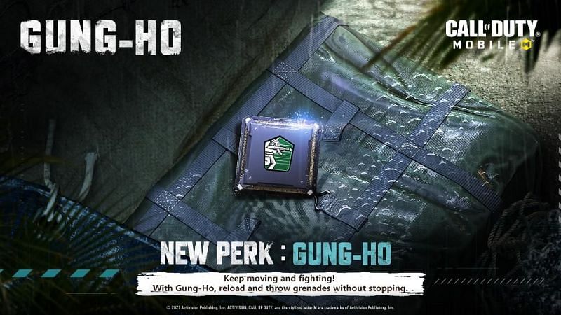 Gun-Ho is the latest green perk addition (Image via Activision)