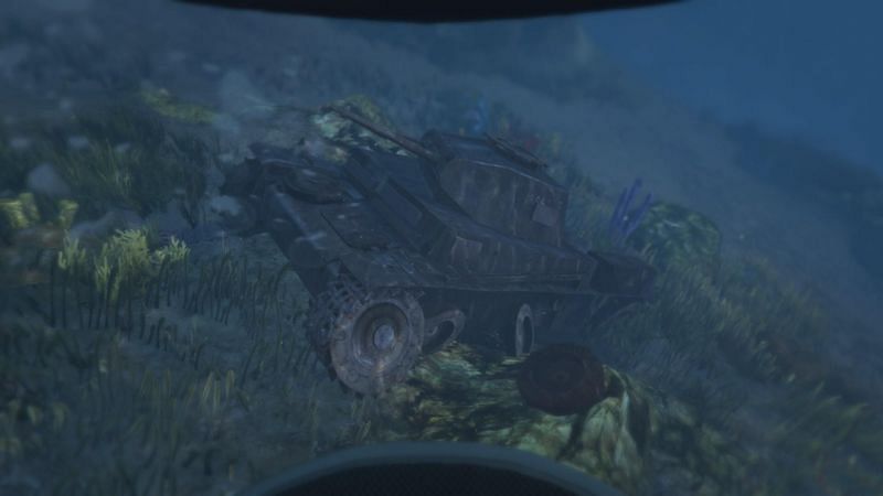 Players can even get to find an underwater tank(Image via Reddit)