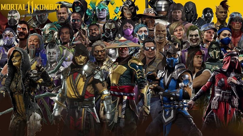 Mortal Kombat features the MK11 players (Image via Kolpaper)
