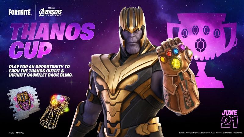 Thanos Fortnite Cup. Image via Epic Games