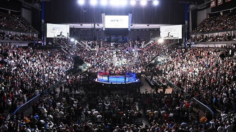 UFC 261 was the UFC's first event with a full-capacity crowd since the COVID-19 pandemic hit the US