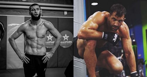 Images via Instagram @khamzat_chimaev @lukerockhold