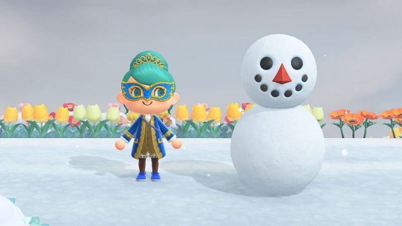 How to build a snowman in Animal Crossing: New Horizons