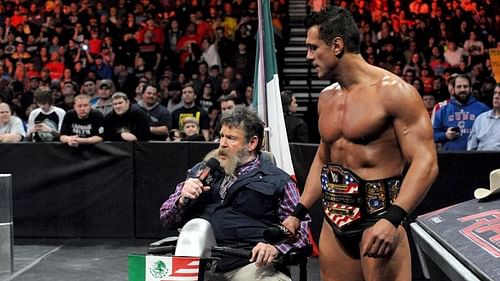 Dutch Mantell and Alberto Del Rio on WWE RAW