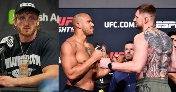 Logan Paul gives last-minute prediction for Ciryl Gane vs Alexander Volkov fight at UFC Vegas 30