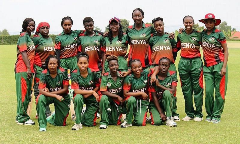 Kenya Women&#039;s Cricket Team (Image Courtesy: Kenya Cricket)