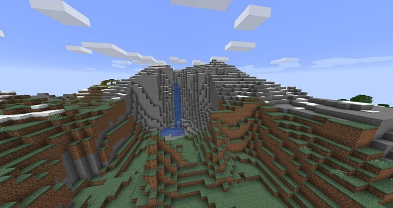 Mountain biomes have a 1 in 15 chance of spawning