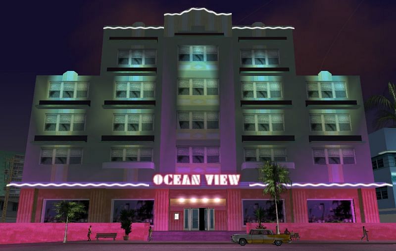 The Ocean View Hotel (Image via GTA Wiki)