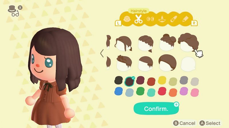 Players can customize hairstyles in Animal Crossing after acquiring a mirror (Image via GoNintendo)